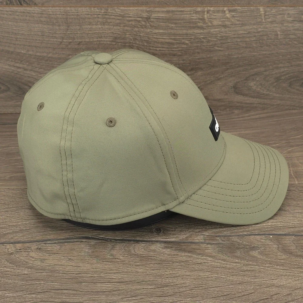 Adidas Hat Cap Mens Fitted L XL Green Aeroready Outdoor Hike Gym Run Golf